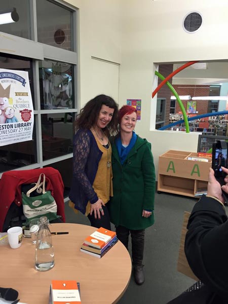Isobelle Carmody Northcote Library visit, May 22 2015